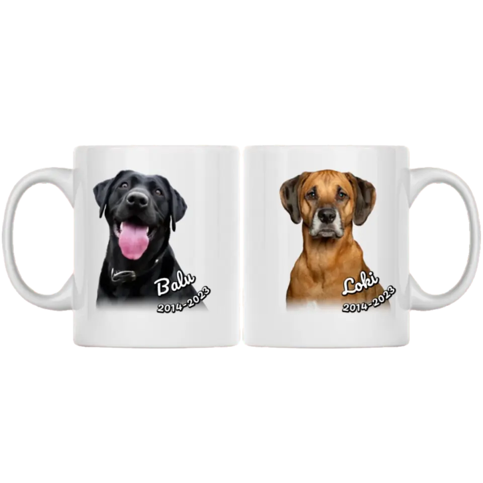 Dein Haustier - deine individuelle Foto Tasse
