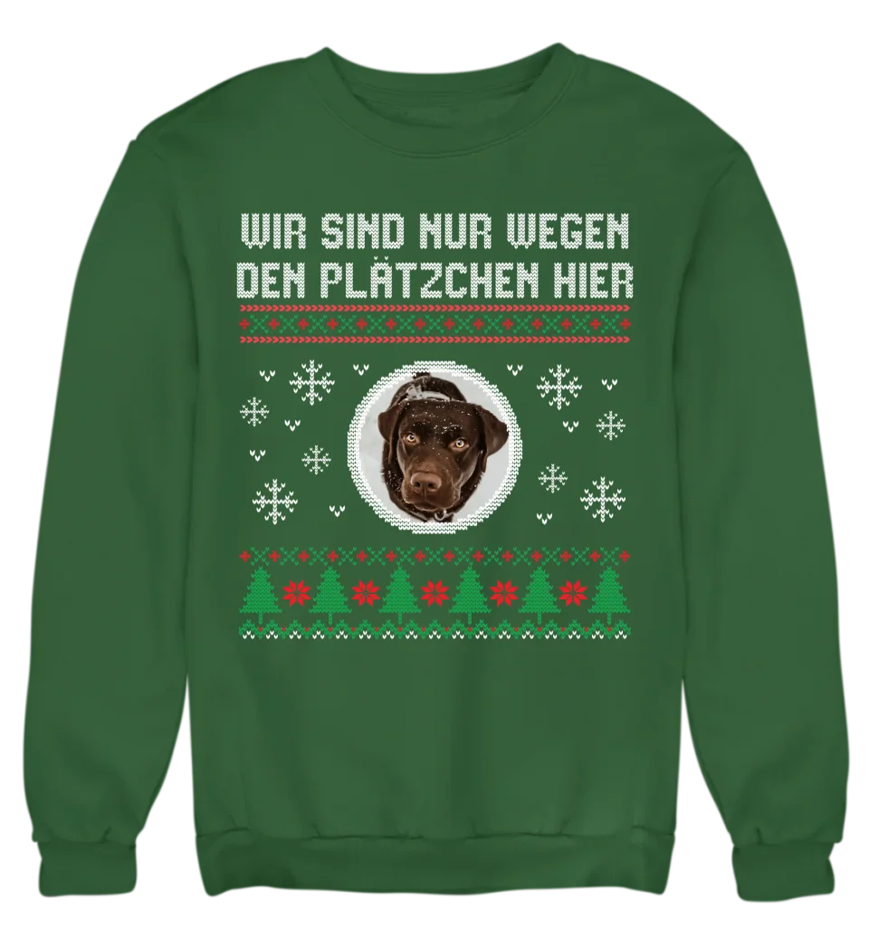 Sweatshirt Unisex bottle green 1100 x 1200px