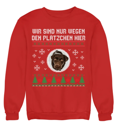 Sweatshirt Unisex fire red 1100 x 1200px