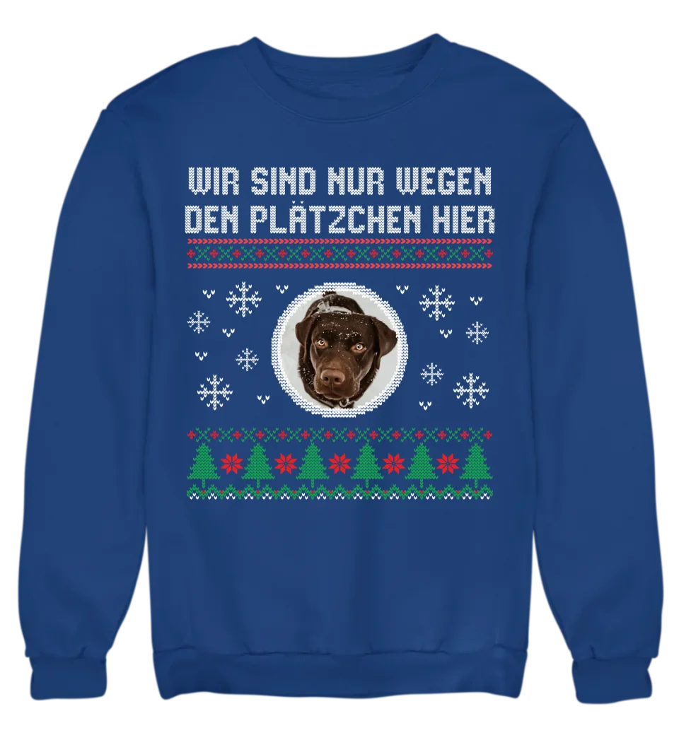 Sweatshirt Unisex Navy blue 1100 x 1200px