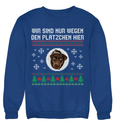 Sweatshirt Unisex Navy blue 1100 x 1200px