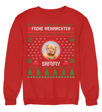Sweatshirt Unisex fire red 1100 x 1200px