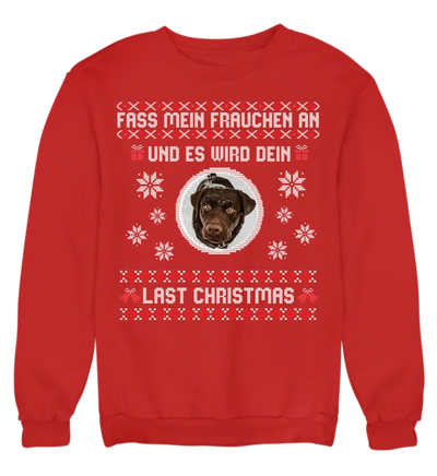 Sweatshirt Unisex fire red 1100 x 1200px