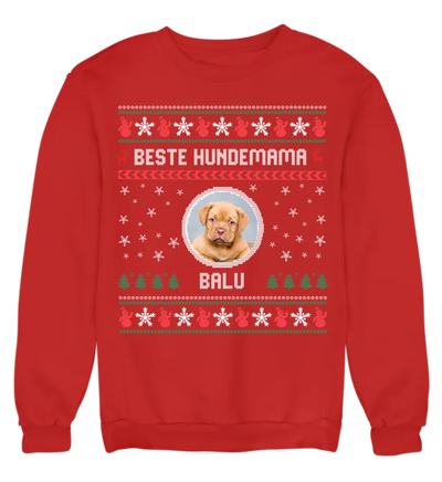 Sweatshirt Unisex fire red 1100 x 1200px