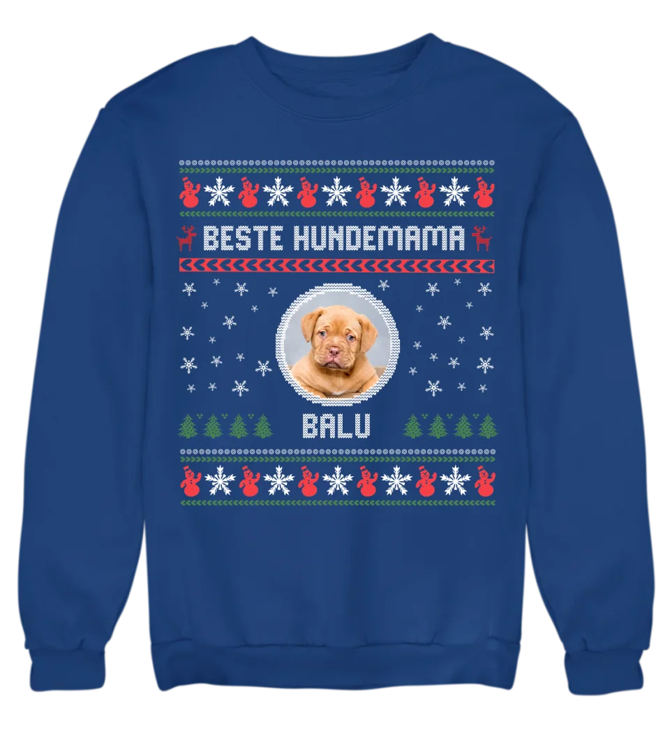 Sweatshirt Unisex Navy blue 1100 x 1200px