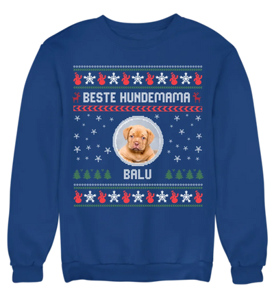 Sweatshirt Unisex Navy blue 1100 x 1200px