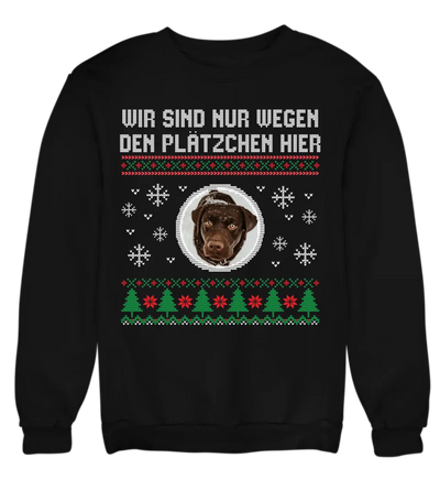 Sweatshirt Unisex schwarz 1100 x 1200px