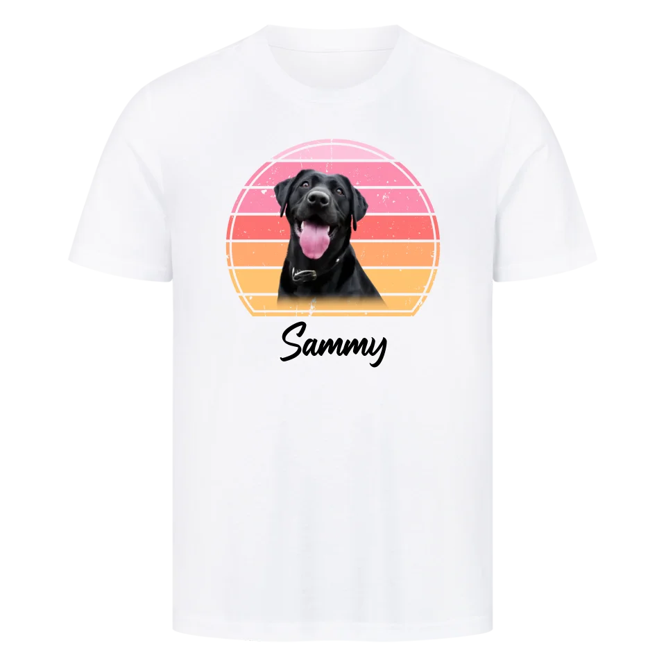 Dein Hund im Retro-Style – Personalisiere dein Shirt!