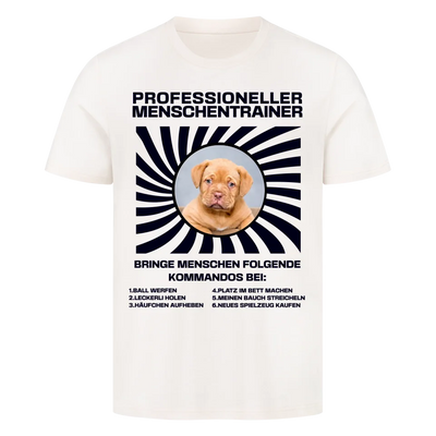Professioneller Menschentrainer  - Personalisierbares Unisex T-Shirt