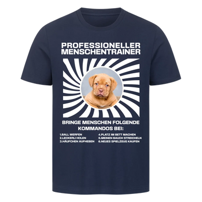 Professioneller Menschentrainer  - Personalisierbares Unisex T-Shirt