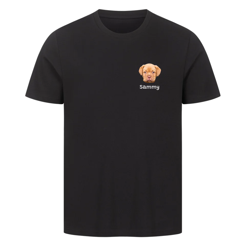 Mein Shirt mit Hundekopf - Personalisierbares Unisex T-Shirt