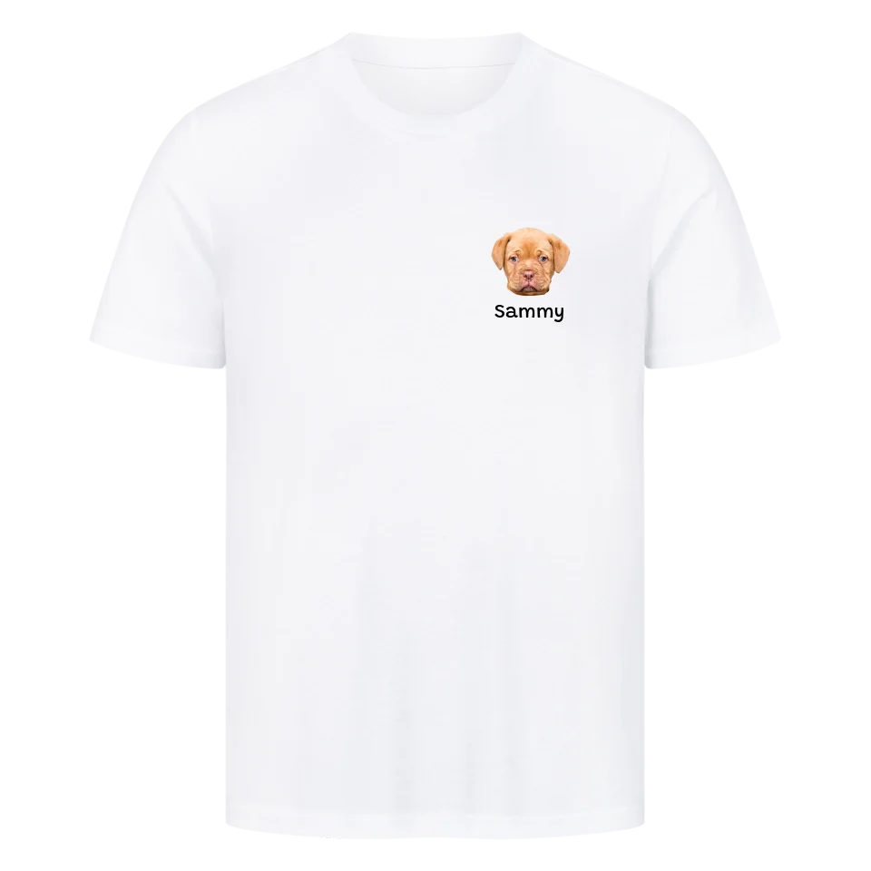 Mein Shirt mit Hundekopf - Personalisierbares Unisex T-Shirt