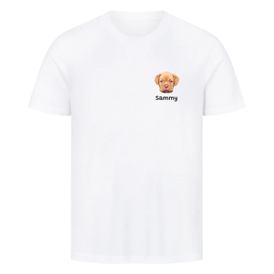 Mein Shirt mit Hundekopf - Personalisierbares Unisex T-Shirt