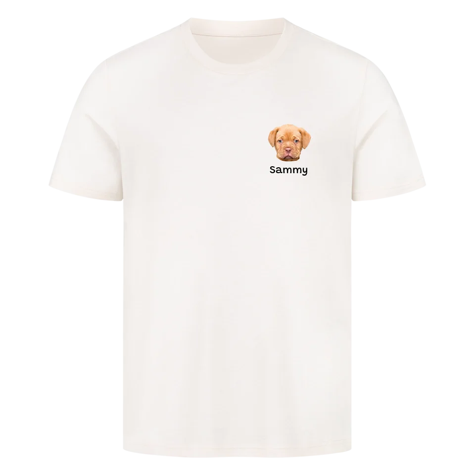 Mein Shirt mit Hundekopf - Personalisierbares Unisex T-Shirt