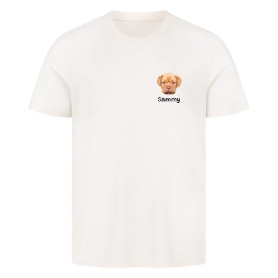Mein Shirt mit Hundekopf - Personalisierbares Unisex T-Shirt