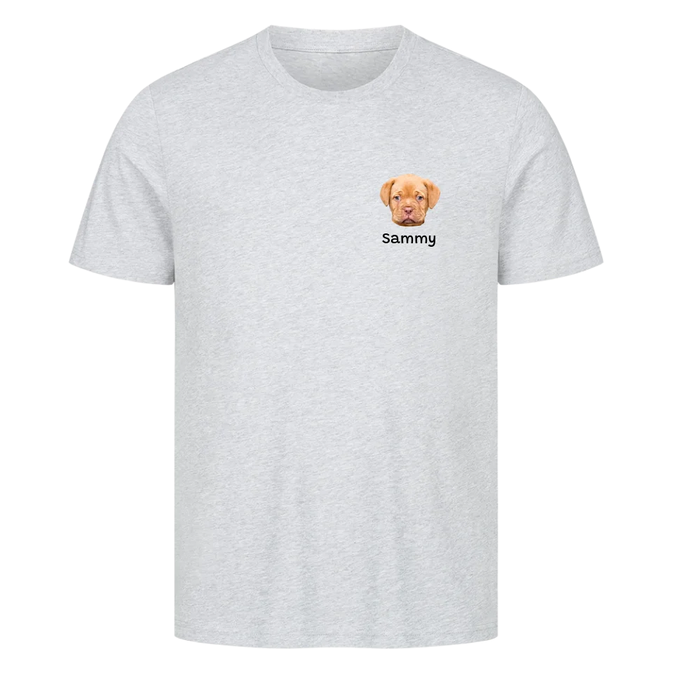 Mein Shirt mit Hundekopf - Personalisierbares Unisex T-Shirt