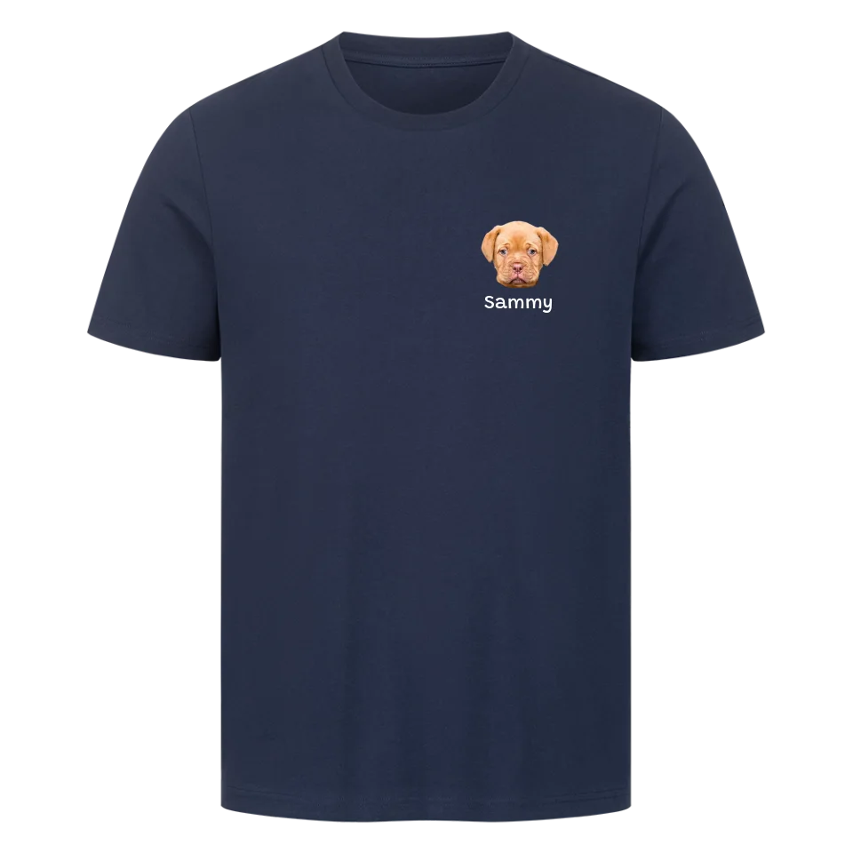 Mein Shirt mit Hundekopf - Personalisierbares Unisex T-Shirt