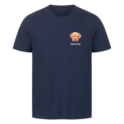 Mein Shirt mit Hundekopf - Personalisierbares Unisex T-Shirt