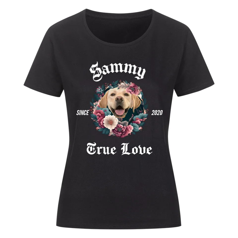 Wahre Liebe - Personalisierbares Damen Shirt