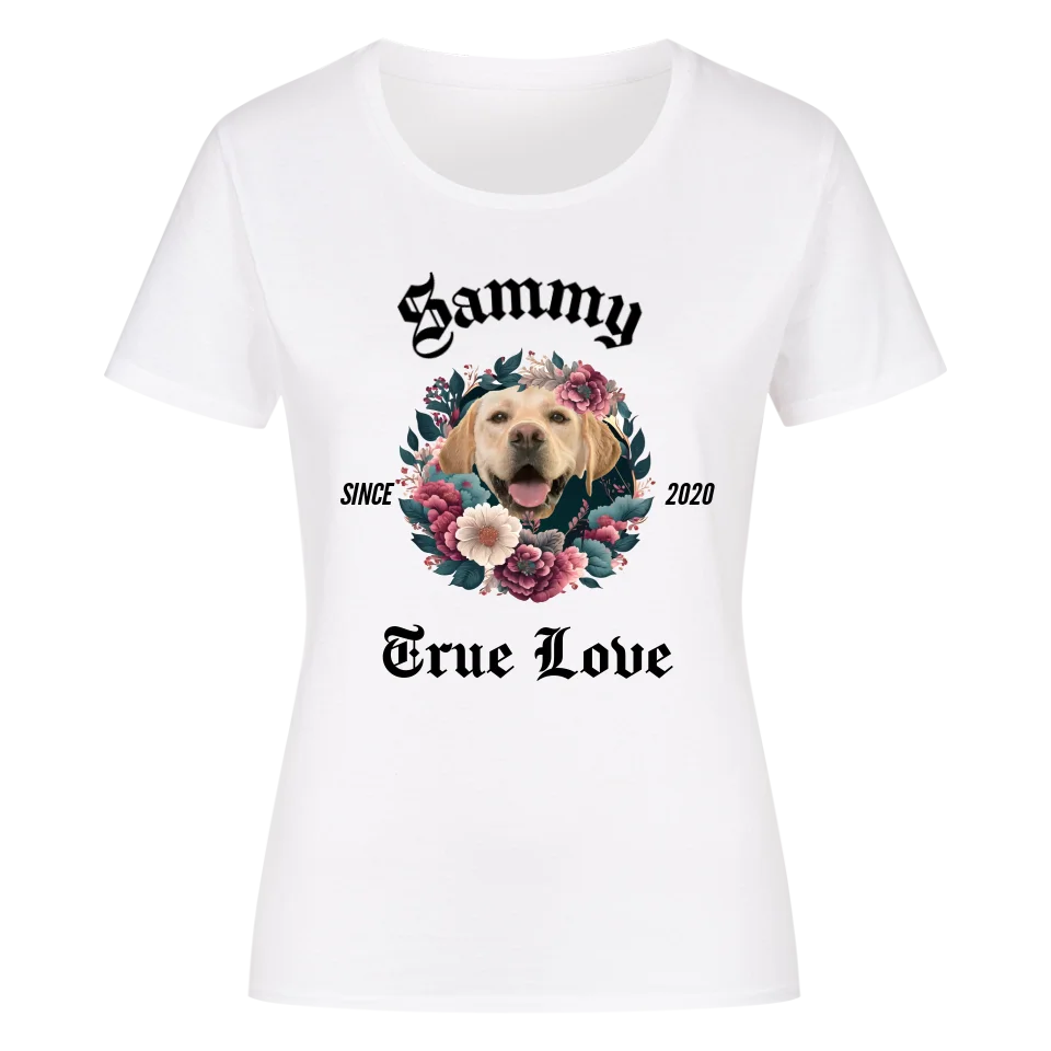 Wahre Liebe - Personalisierbares Damen Shirt
