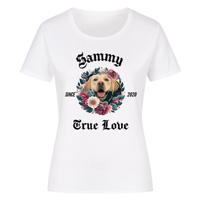 Wahre Liebe - Personalisierbares Damen Shirt