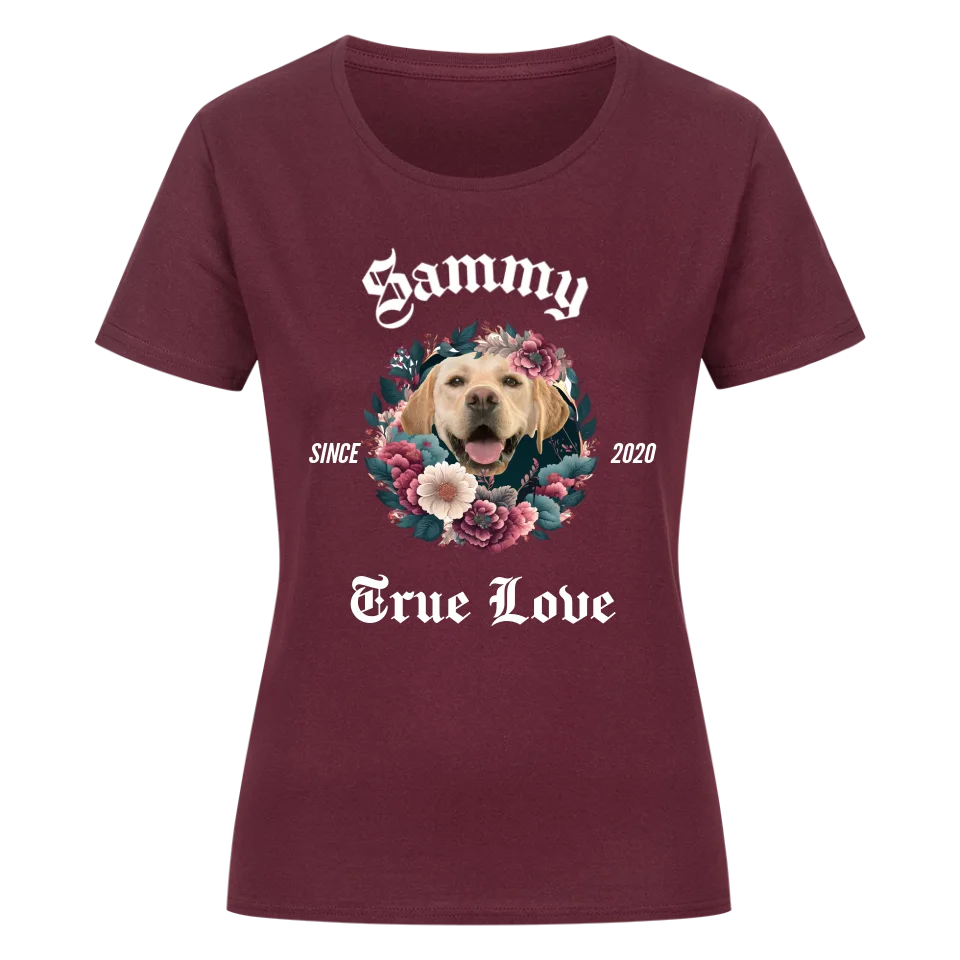 Wahre Liebe - Personalisierbares Damen Shirt