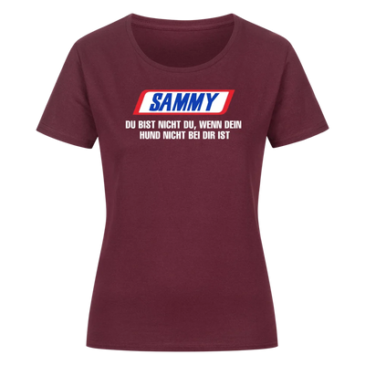 Du bist nicht du wenn dein Hund nicht bei dir ist - Individuelles Damen Shirt