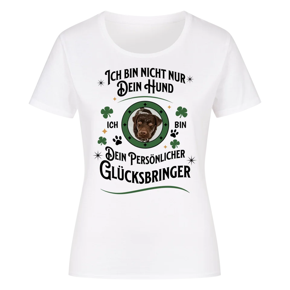 Mein Glücksbringer – Personalisierbares Damen Premium Shirt