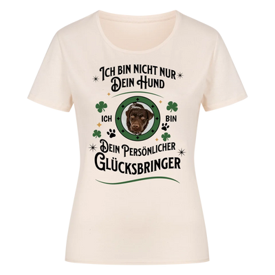 Mein Glücksbringer – Personalisierbares Damen Premium Shirt