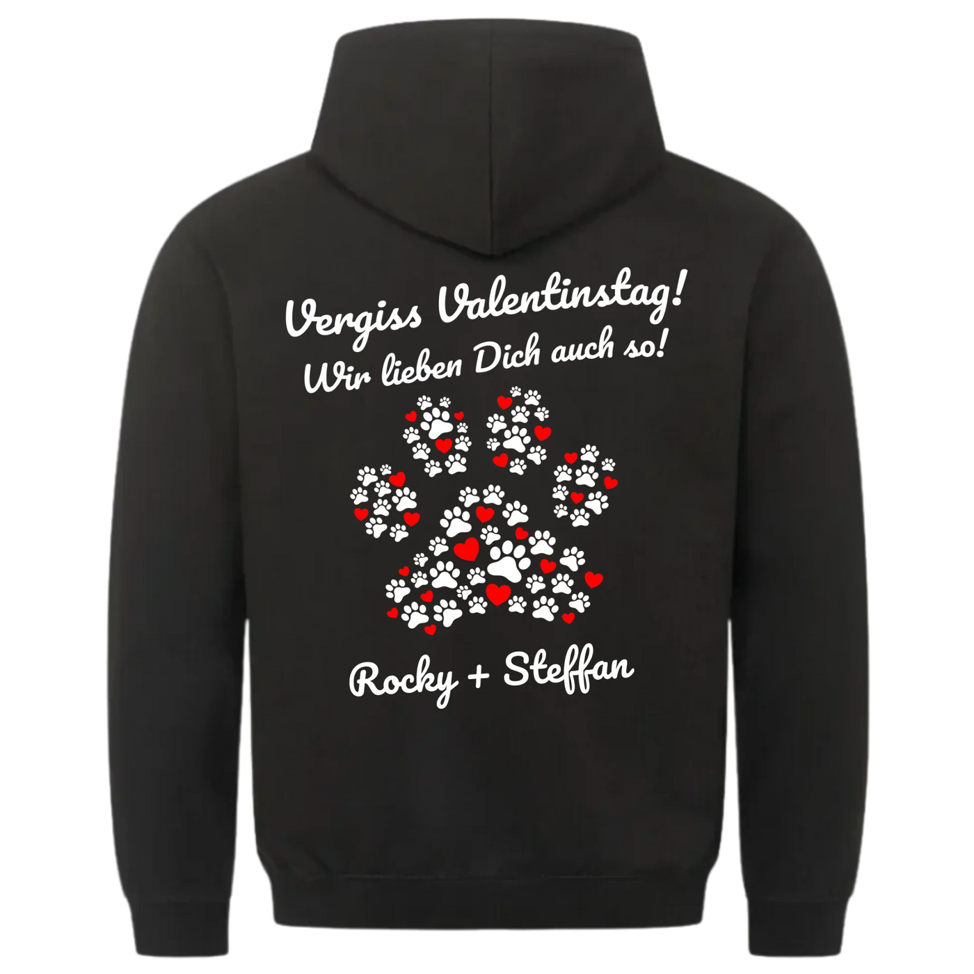 Wir lieben Dich auch so - Personalisierbarer Classic Hoodie Unisex