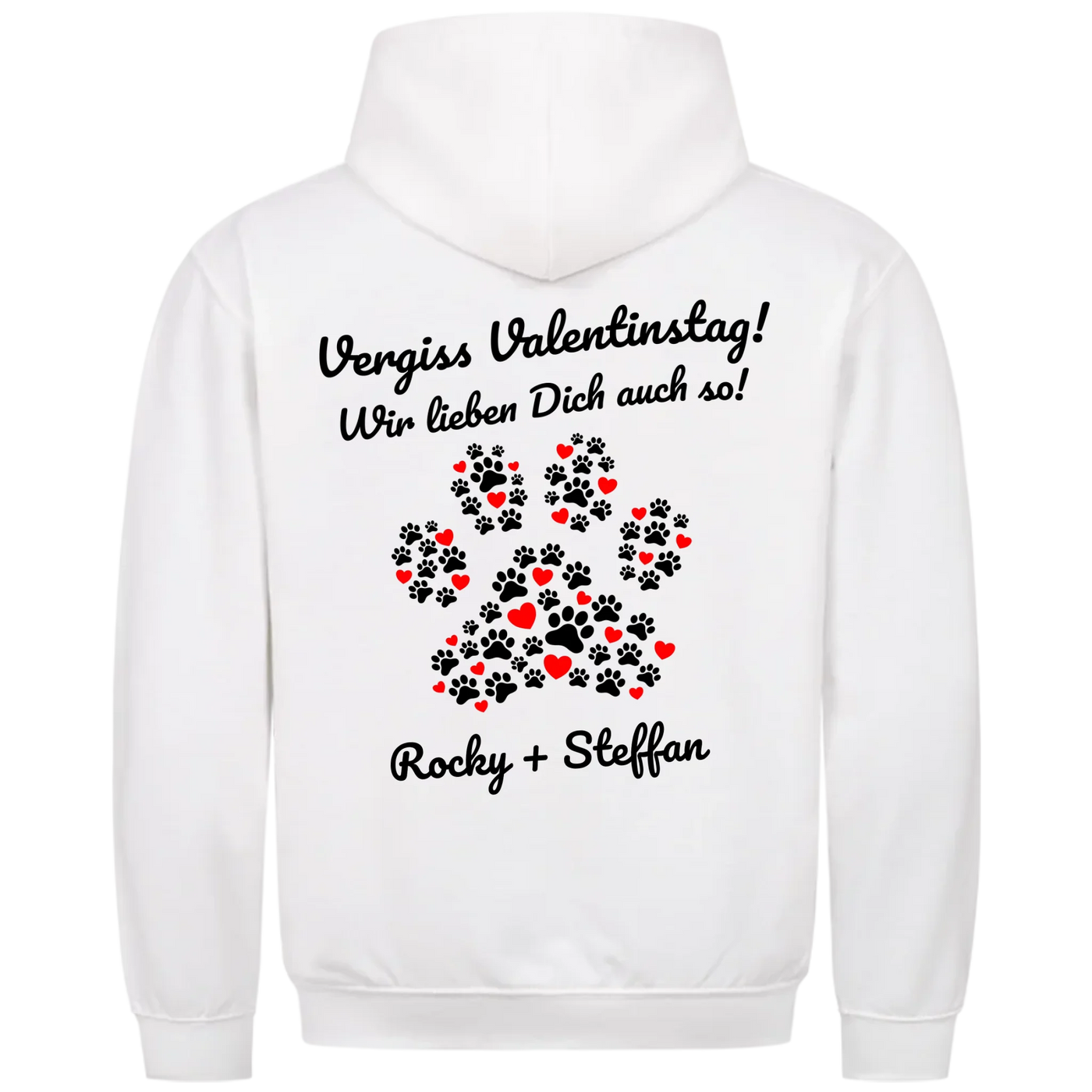 Wir lieben Dich auch so - Personalisierbarer Classic Hoodie Unisex