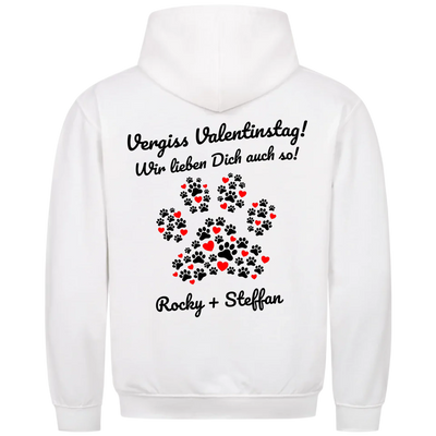 Wir lieben Dich auch so - Personalisierbarer Classic Hoodie Unisex