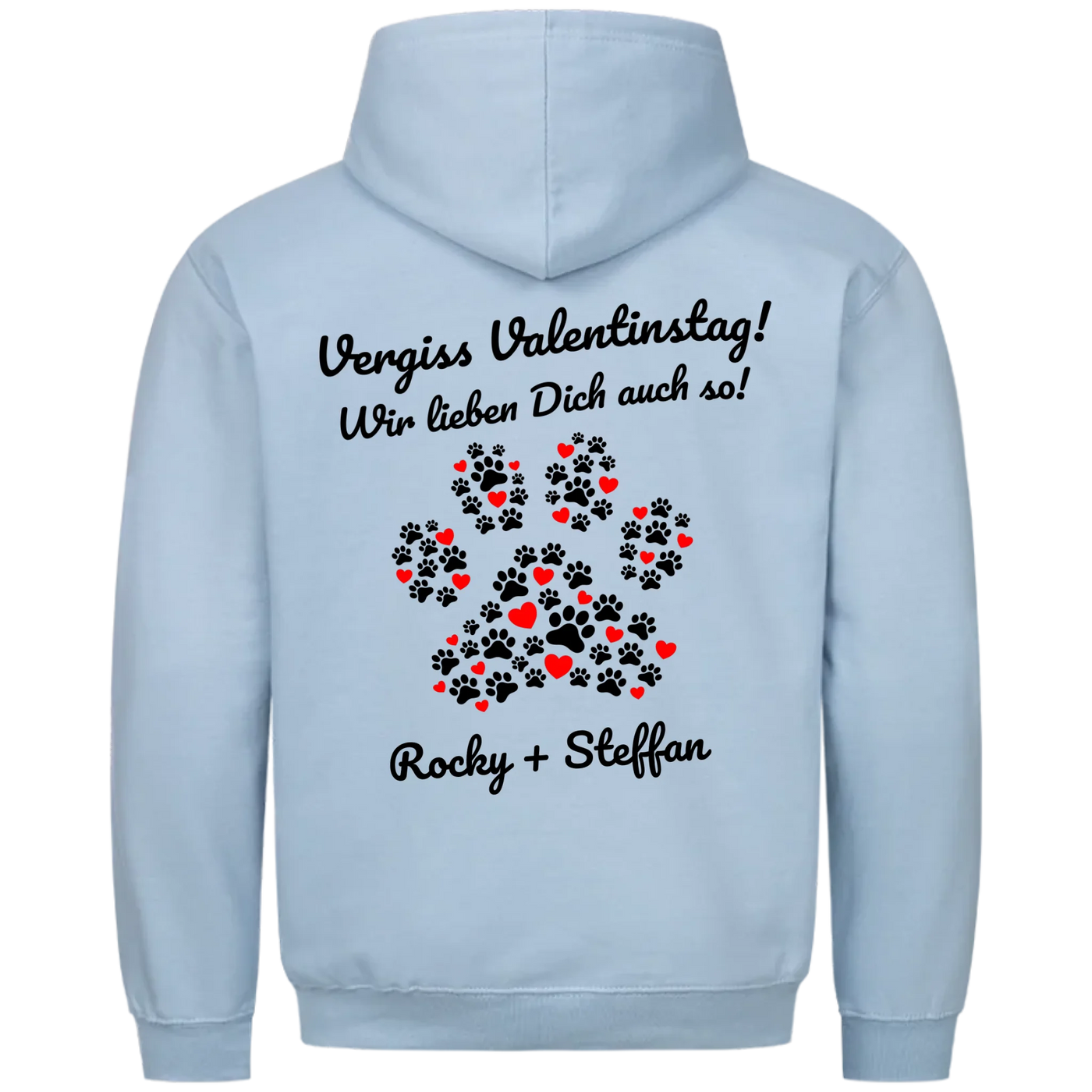 Wir lieben Dich auch so - Personalisierbarer Classic Hoodie Unisex