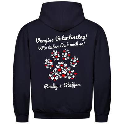 Wir lieben Dich auch so - Personalisierbarer Classic Hoodie Unisex