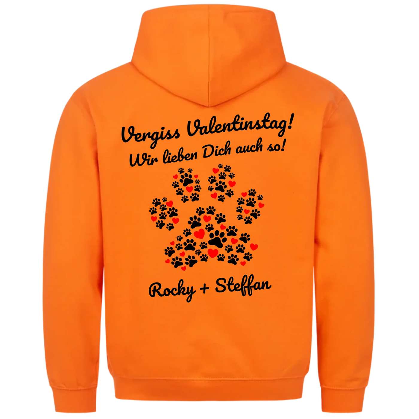 Wir lieben Dich auch so - Personalisierbarer Classic Hoodie Unisex