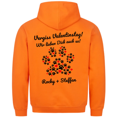 Wir lieben Dich auch so - Personalisierbarer Classic Hoodie Unisex