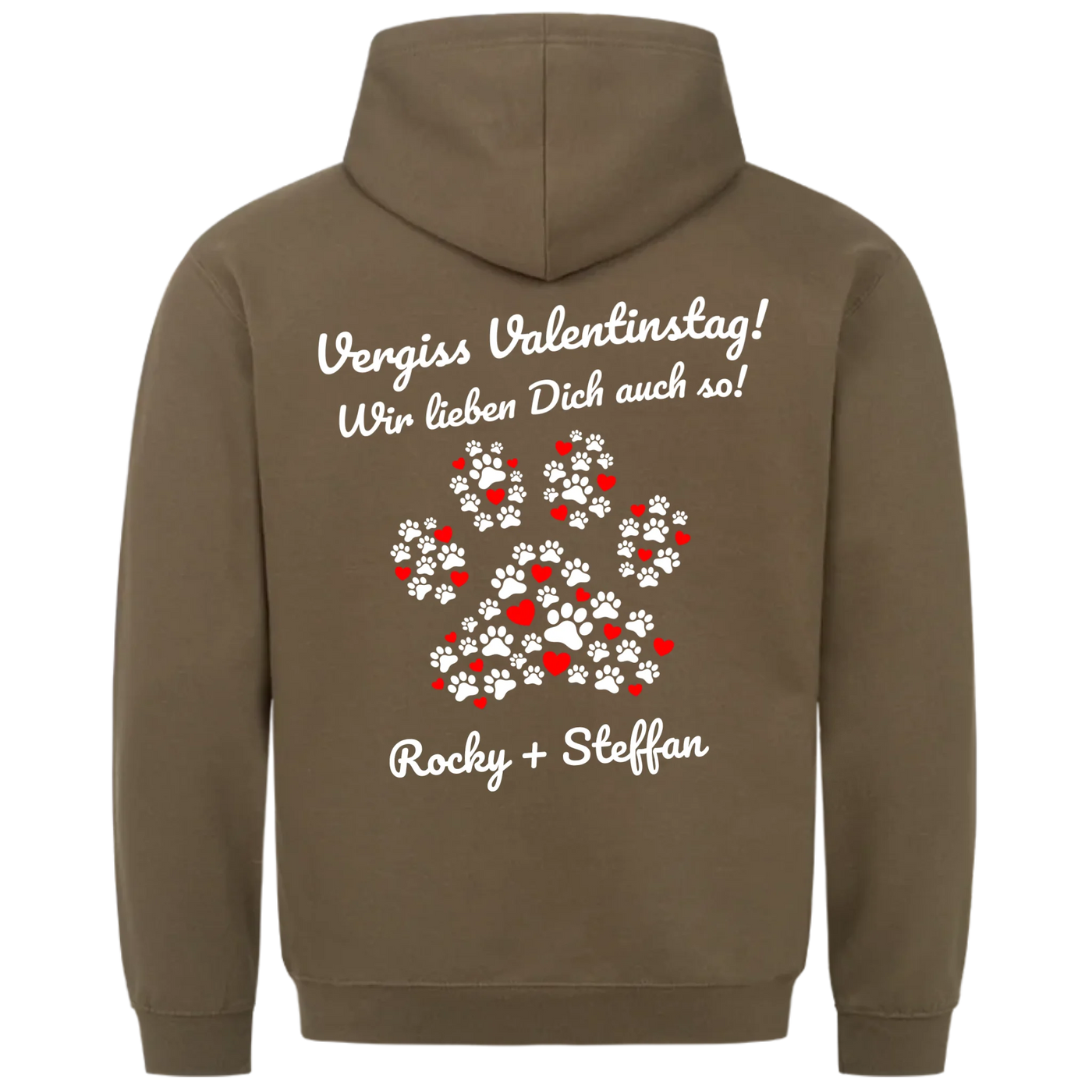 Wir lieben Dich auch so - Personalisierbarer Classic Hoodie Unisex
