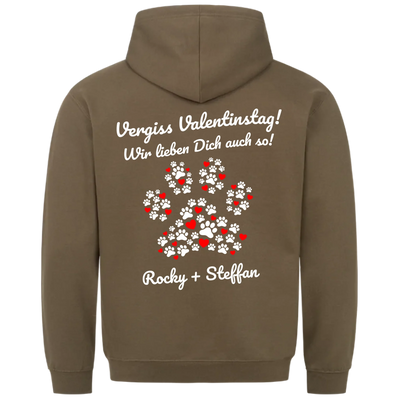 Wir lieben Dich auch so - Personalisierbarer Classic Hoodie Unisex