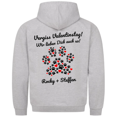 Wir lieben Dich auch so - Personalisierbarer Classic Hoodie Unisex