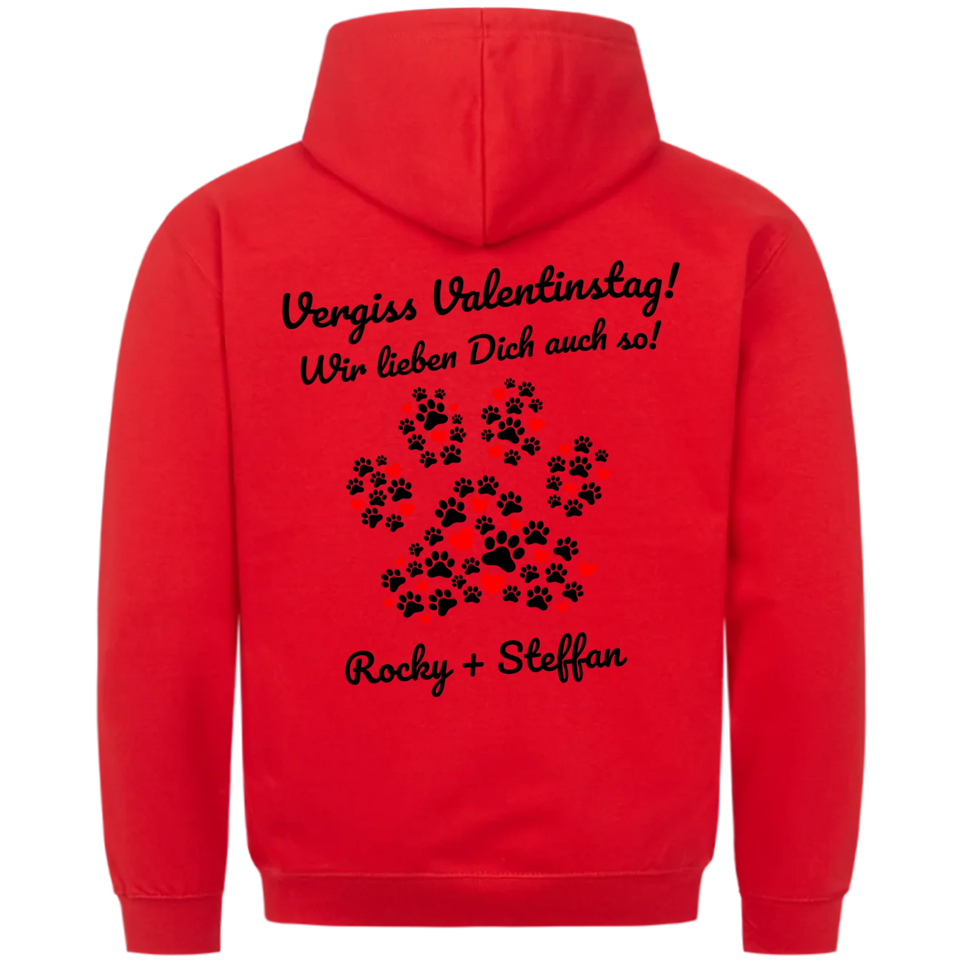 Wir lieben Dich auch so - Personalisierbarer Classic Hoodie Unisex
