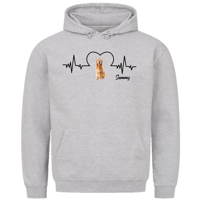 Dein Herz schlägt für deinen Hund – Personalisiere deinen Hoodie!