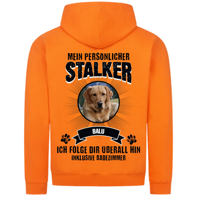 Mein persönlicher Stalker - Personalisierbarer Classic Zipper Hoodie Unisex