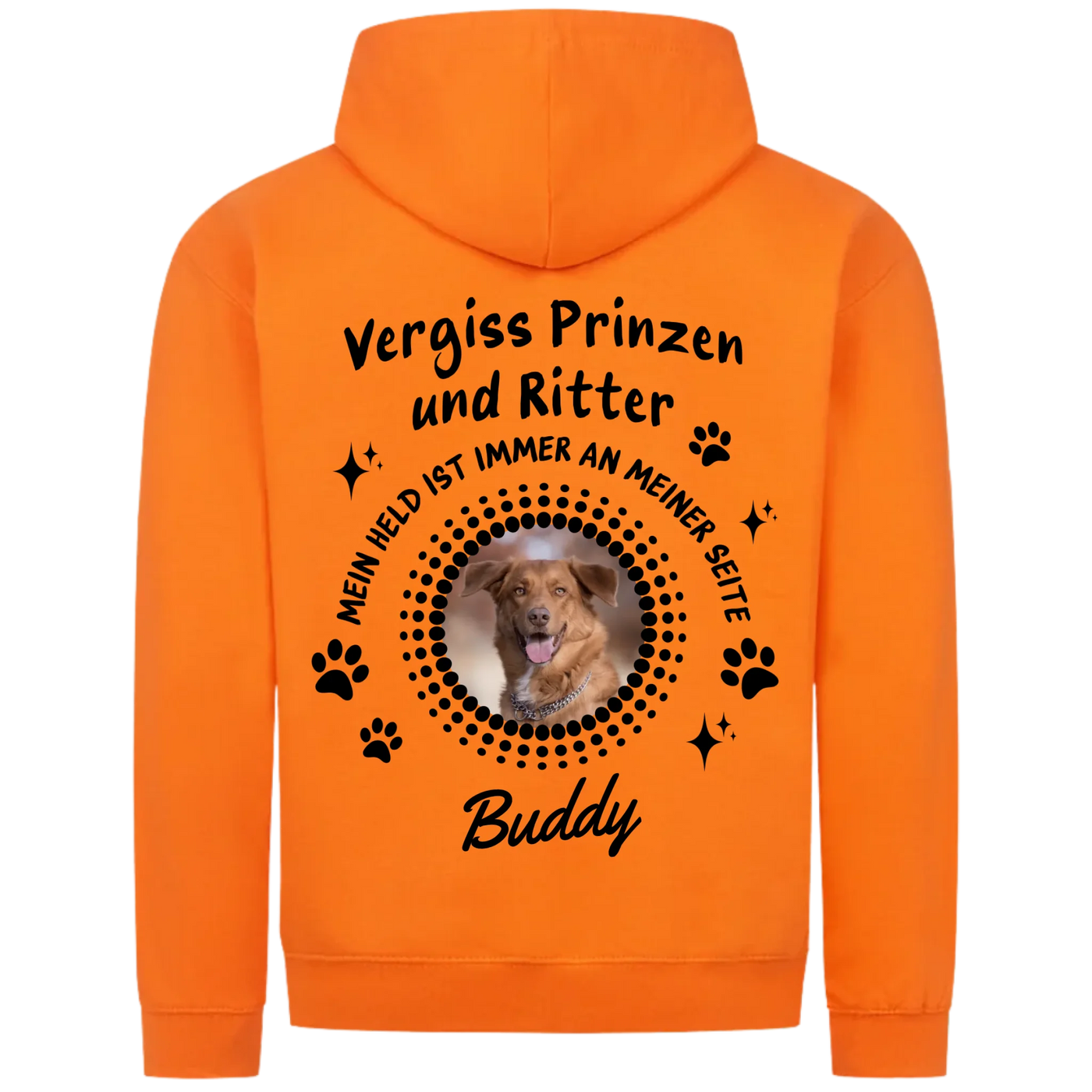 Vergiss Prinzen und Ritter - Personalisierbarer Classic Zipper Hoodie Unisex