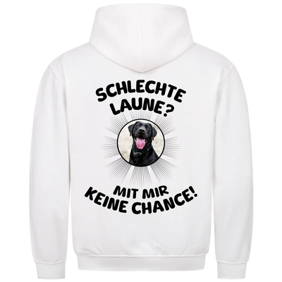 Schlechte Laune - Mit mir keine Chance - Personalisierbarer Classic Hoodie Unisex