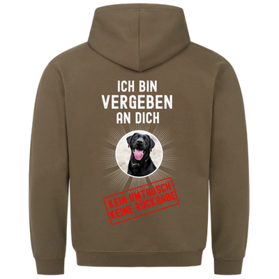 Ich bin vergeben an Dich - Personalisierbarer Classic Hoodie Unisex