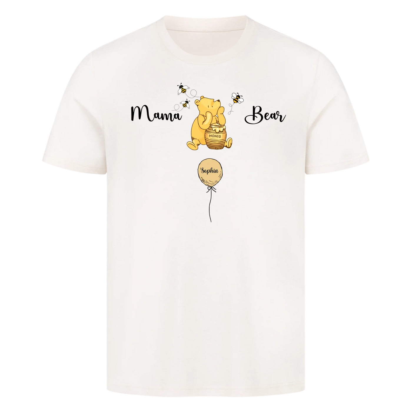 Mama Bär - Personalisierbares T-Shirt Unisex
