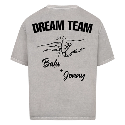 Dream Team -  Oversized Shirt mit Personalisierung