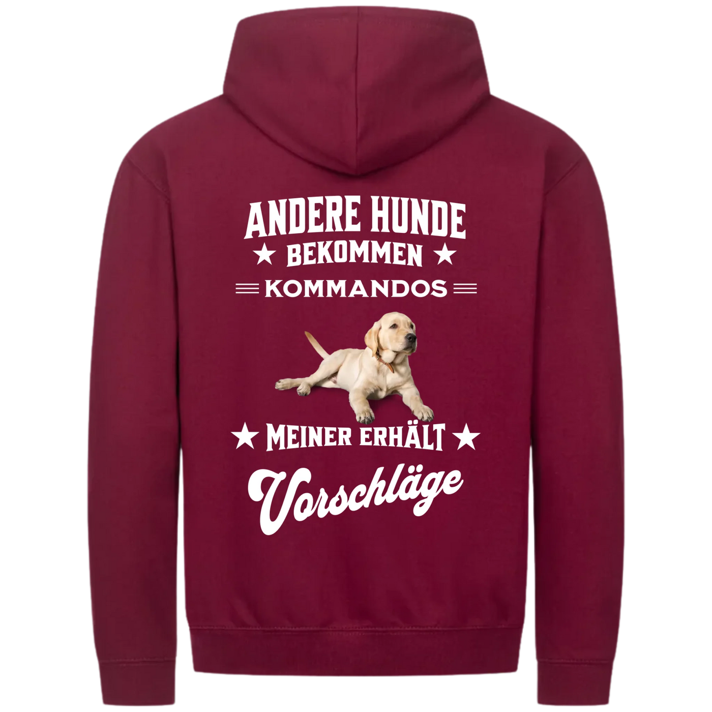 MP Zipper Hoodie burgundy back 2048 x 2048px