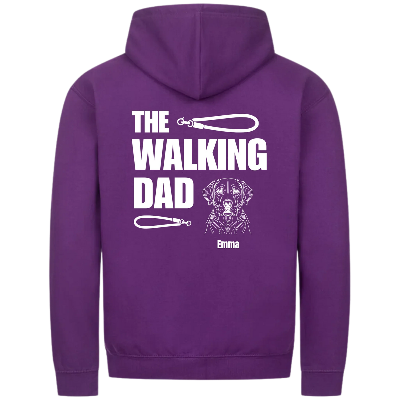 The Walking Dad - Personalisierbarer Classic Zipper Hoodie Unisex