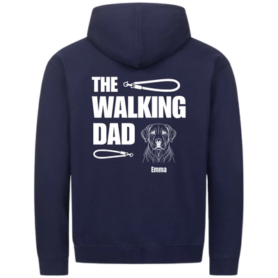 The Walking Dad - Personalisierbarer Classic Zipper Hoodie Unisex